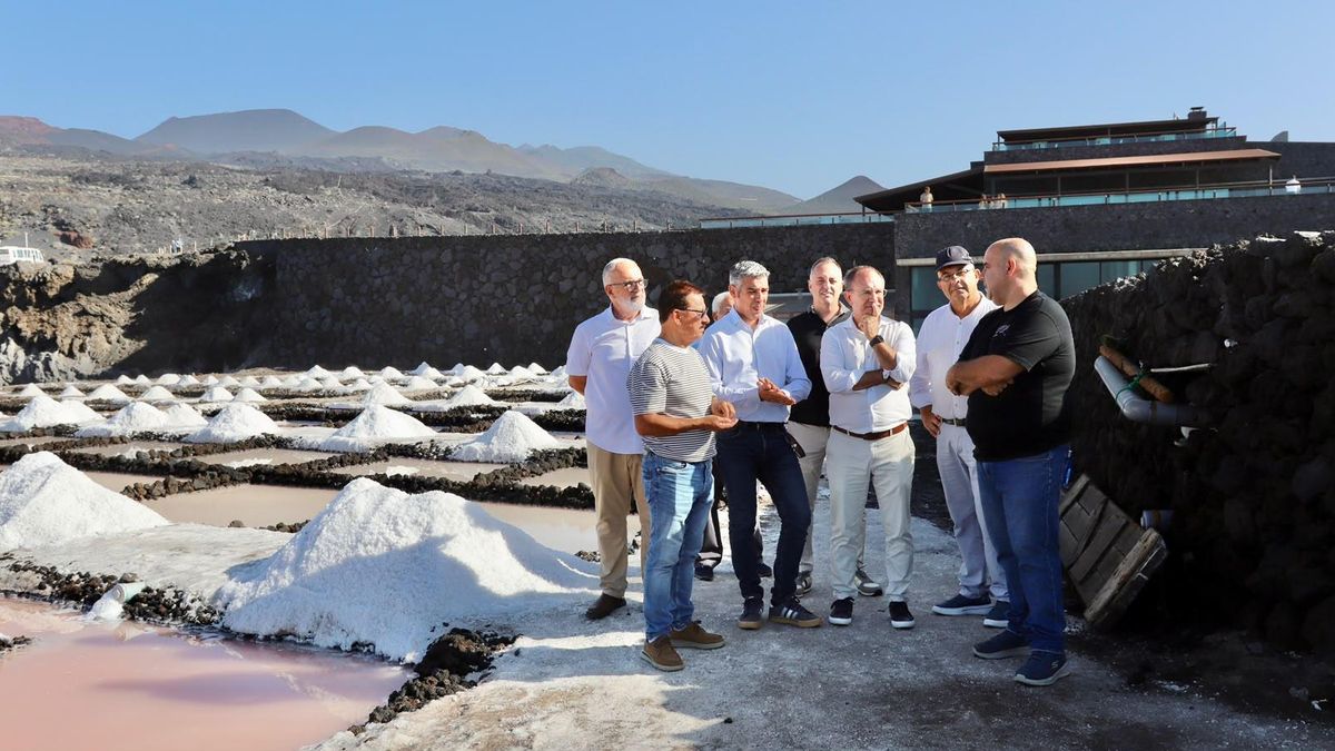 Visita a las Salinas de Fuencaliente.