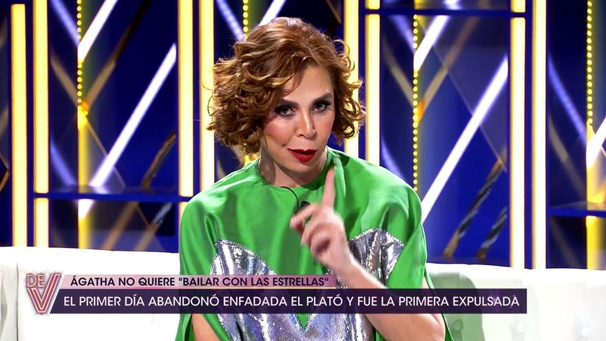 Ágatha Ruiz de la Prada volvió a Telecinco con un mensaje para Antena 3 y Juan del Val: "Fue aterrador para mí"
