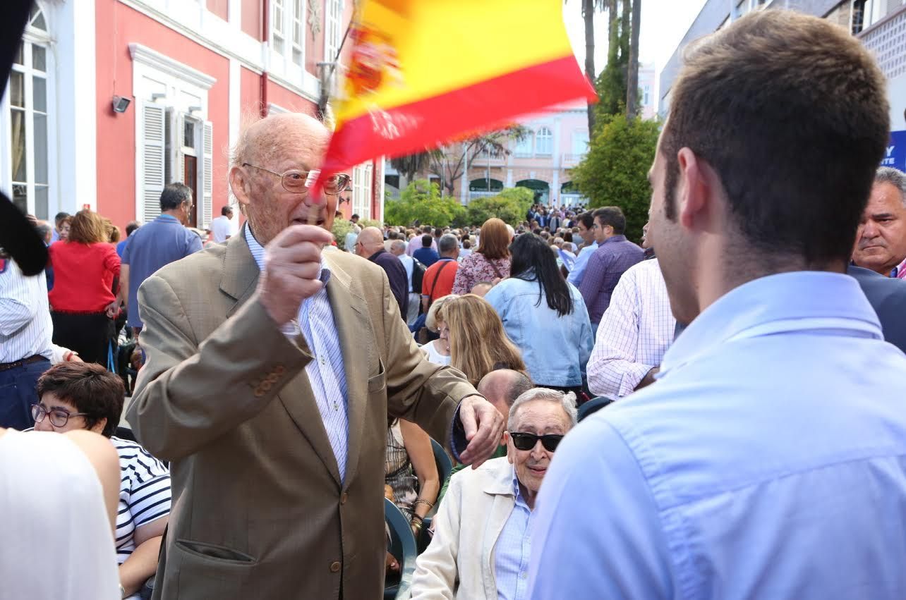 José Macías, expresidente del Cabildo de Gran Canaria. (ALEJANDRO RAMOS)