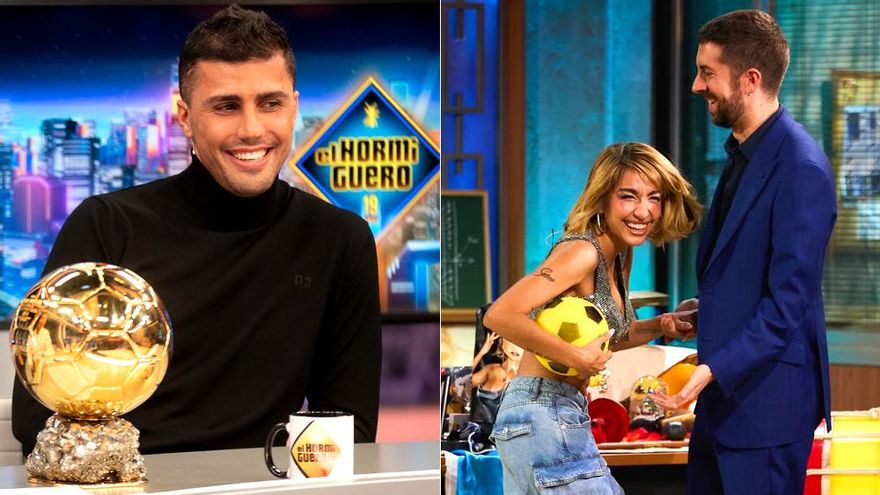'El Hormiguero' (16%) alarga su mejor racha ante 'La Revuelta' (14.6%) con la visita del 'balón de oro' Rodri Hernández