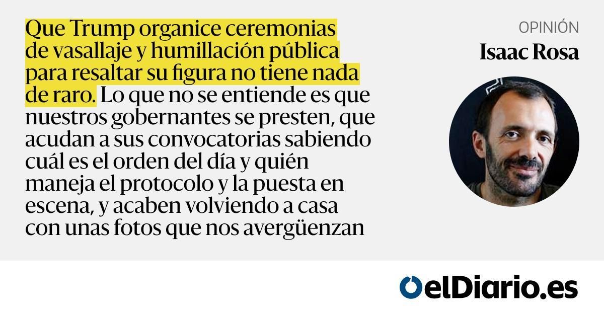 Un besaculos para Trump