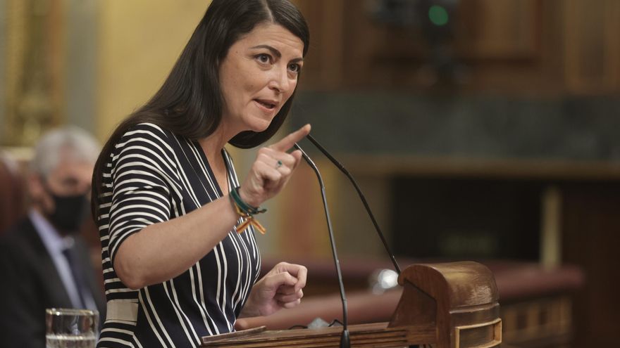 La secretaria general del Grupo Parlamentario Vox en el Congreso, Macarena Olona