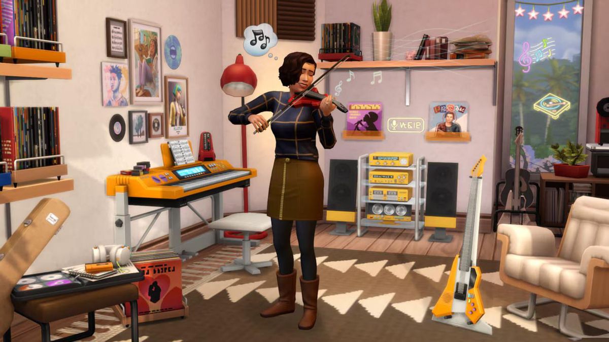 Una imagen del juego 'Los Sims'