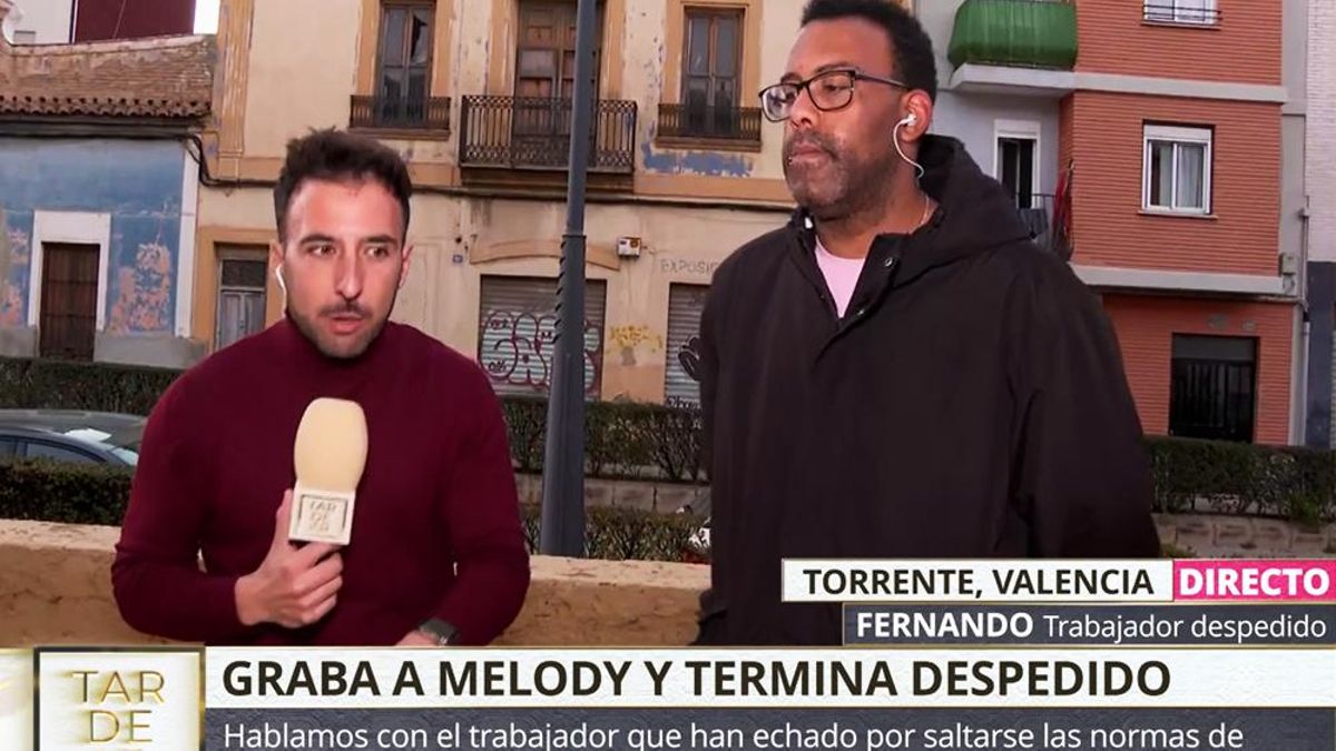 Fernando, el trabajador despedido del 'Benidorm Fest 2025', se disculpa en 'TardeAR'