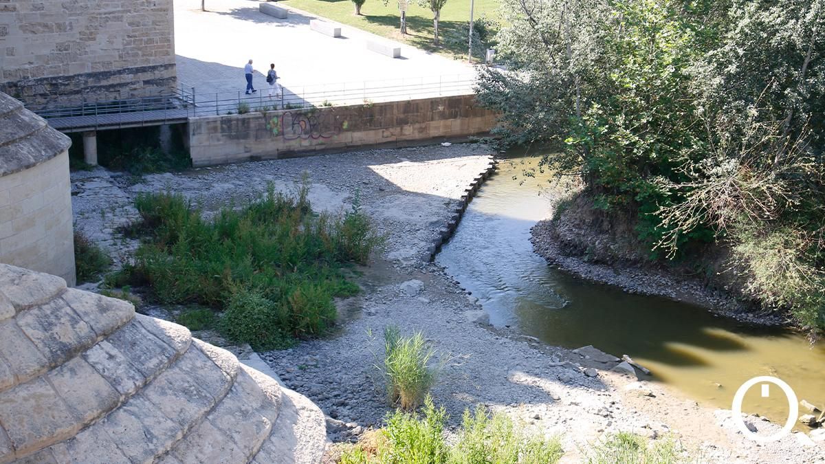 Río Guadalquivir a su paso por el Puente Romano