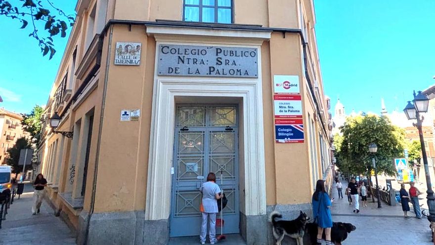 Calor en las aulas del colegio que solo climátizó la garita del conserje: "No hay dinero para poner aire y sí para la F1"