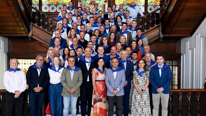 Reunión alcaldes por Santiago.