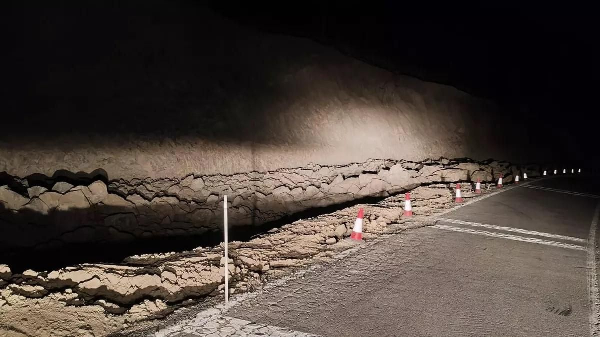 Vuelve el trabajo a las obras donde se originó el incendio de Riglos: cortan un tramo de la A-132 hasta octubre