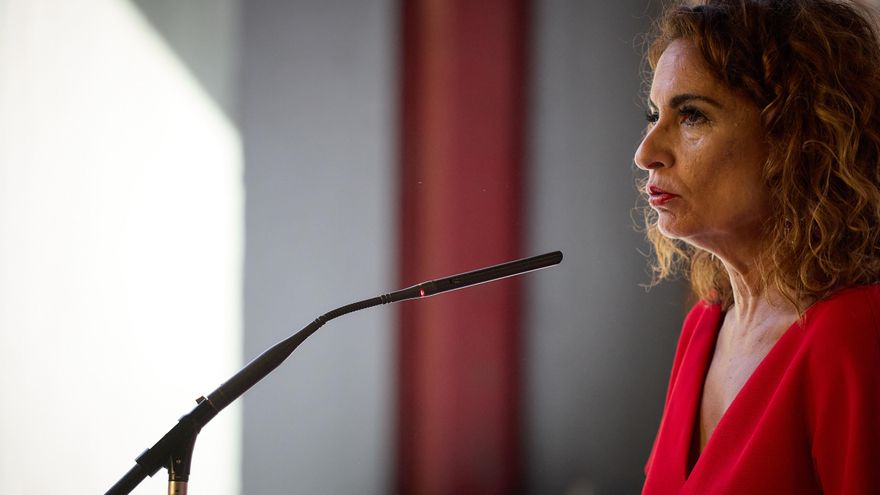 La ministra de Hacienda y Función Pública, María Jesús Montero