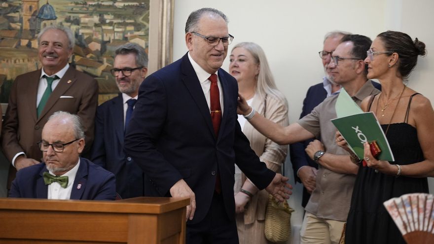 José Miguel Mollá, De Vox, Se Ha Convertido Este Sábado En El Nuevo Alcalde Del Municipio Albaceteño De Caudete