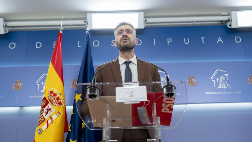 El portavoz del PSOE, Felipe Sicilia
