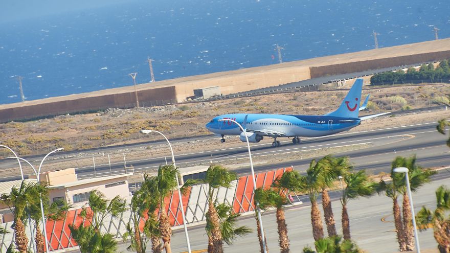 Avión de la compañía aérea TUI en una imagen de archivo.