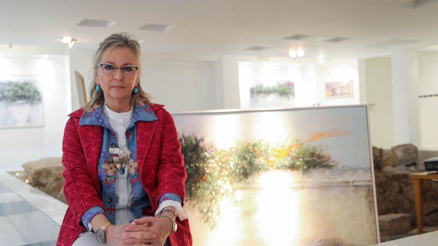 La pintora Amalia Parra