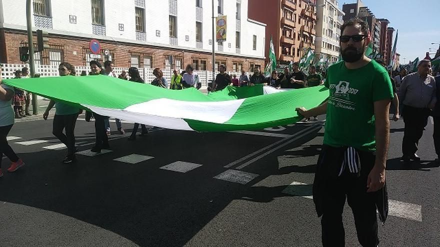 La Andalucía "real" vuelve a movilizarse por separado en el primer 28F con mayoría absoluta del PP