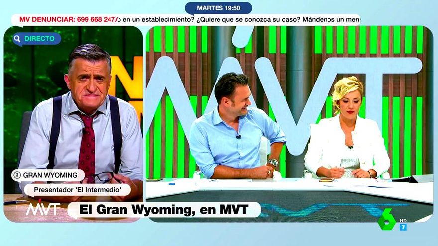 Wyoming confiesa que tenía pensado jubilarse, pero "la pandemia ha alterado un poco las cosas"