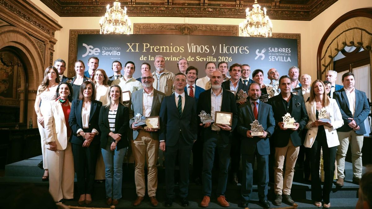Entregados los galardones del Premio de la Diputación 2026 'Vinos y Licores de la Provincia de Sevilla', en su undécima edición
