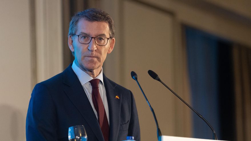 El presidente del Partido Popular, Alberto Núñez Feijóo.
