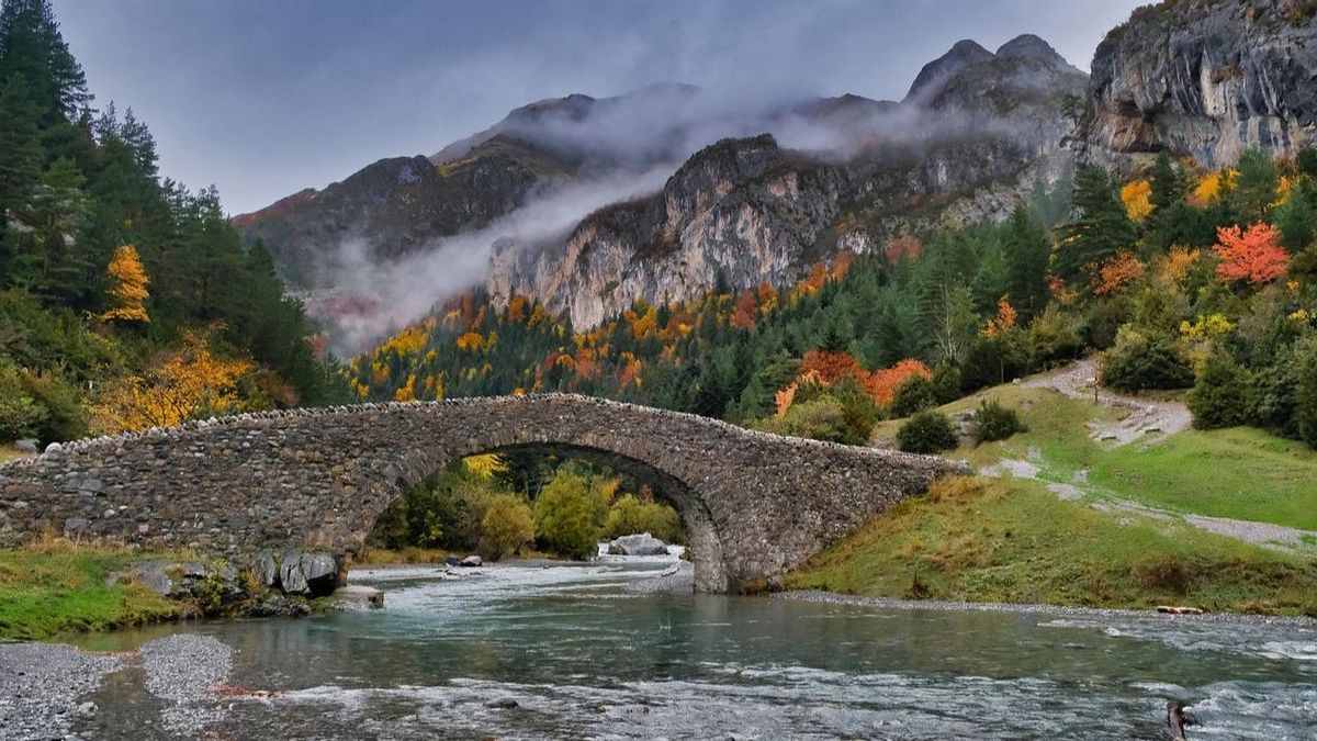 Valle de Bujaruelo, junto al parque nacional de Ordesa.