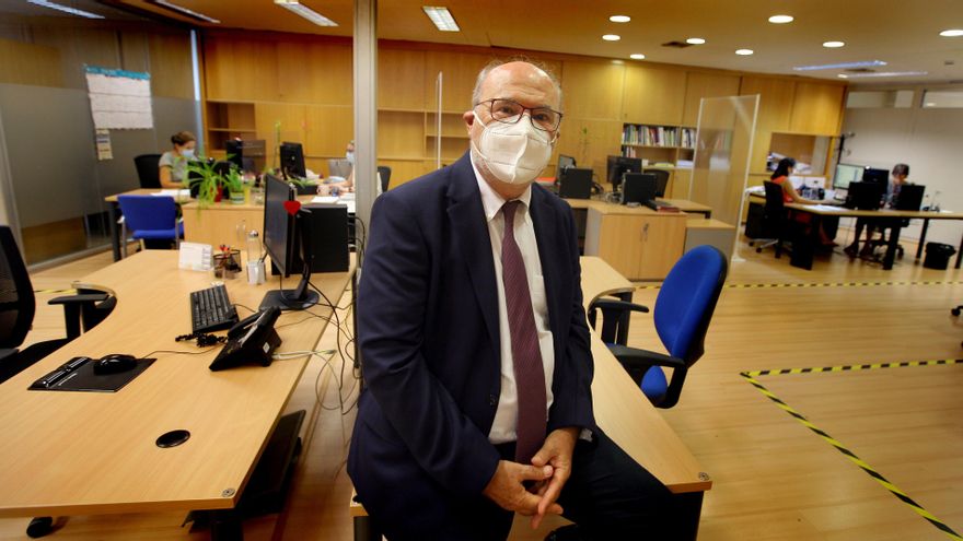 Andrés García Reche, en la Agencia Valenciana de la Innovación.