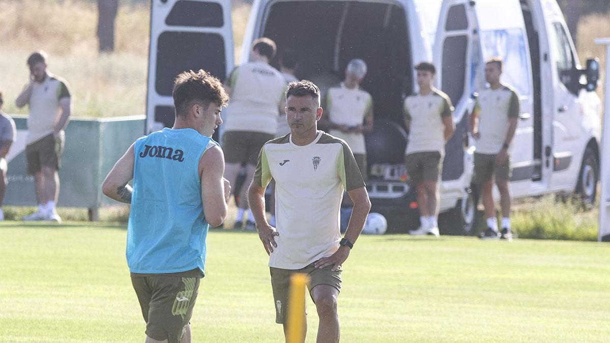 Primer entrenamiento de pretemporada del Córdoba CF, en imágenes