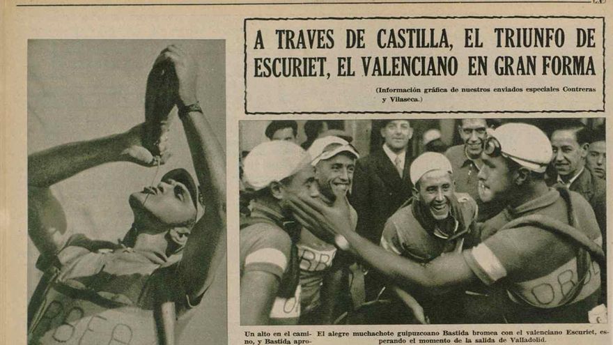 La primera vuelta ciclista a Castilla en 1934: un evento deportivo que no hubiese existido sin el apoyo popular