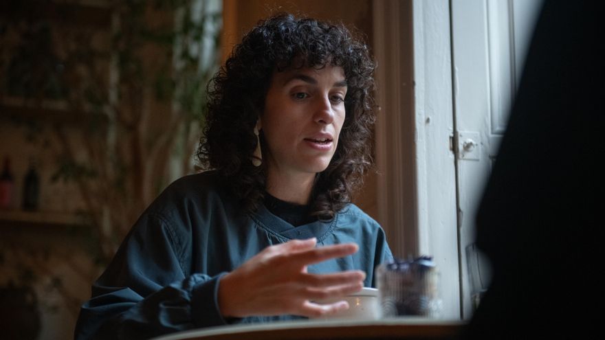Júlia Nueno Guitart durante la entrevista con este periódico en Madrid, el 6 de noviembre de 2025.