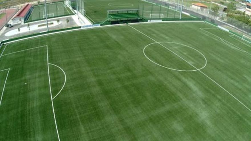 Campos de fúbol del Complejo de La Albericia.