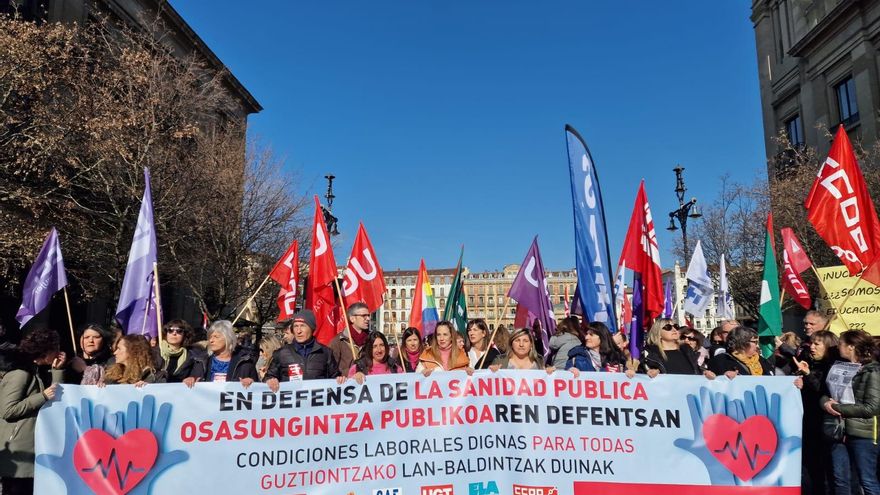 LAB y UGT desconvocan la huelga del 23 de marzo en el Servicio Navarro de Salud tras un acuerdo con el Gobierno foral
