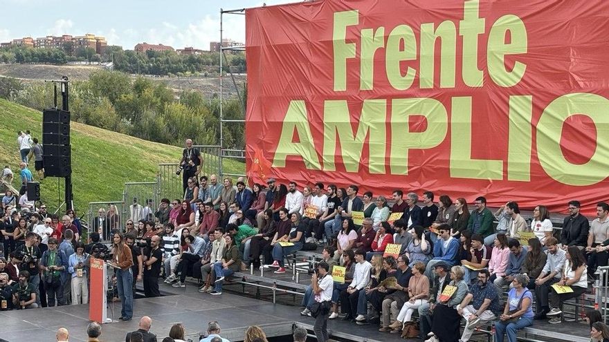 Frente Amplio inicia su camino en Madrid.