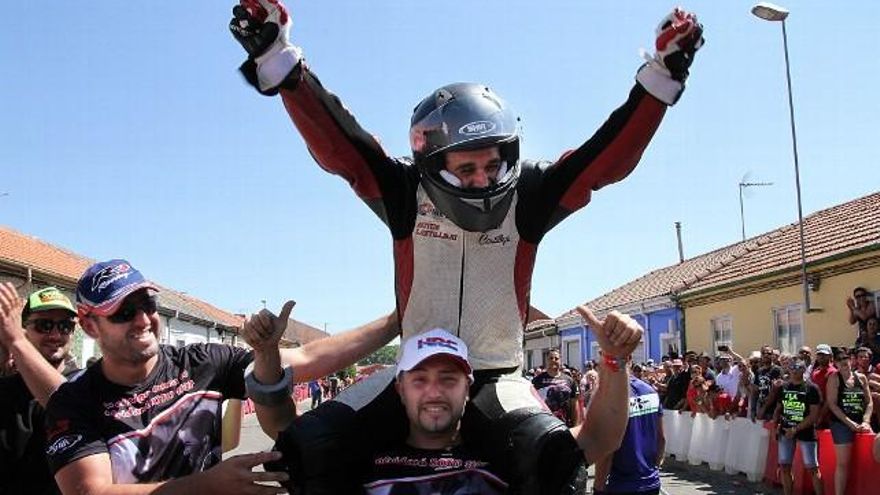 Peio García / ICAL Antonio Castillejo es el ganador de la 59ª edición del Gran Premio de Velocidad Ciudad de La Bañeza en la modalidad 125 c.c./Moto3