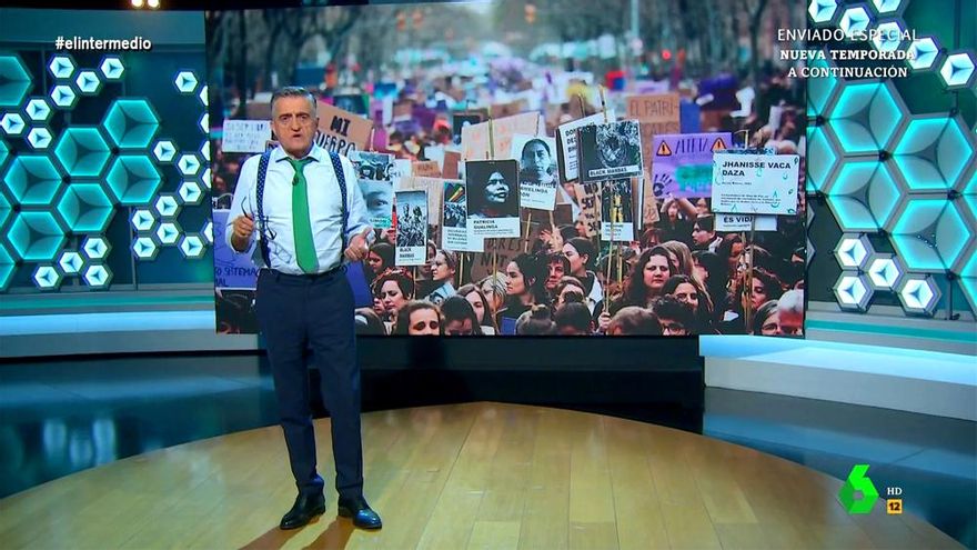 Wyoming reflexionó sobre "las dos Españas" y zanjó que en la violencia de género "no hay posibilidad de discusión"