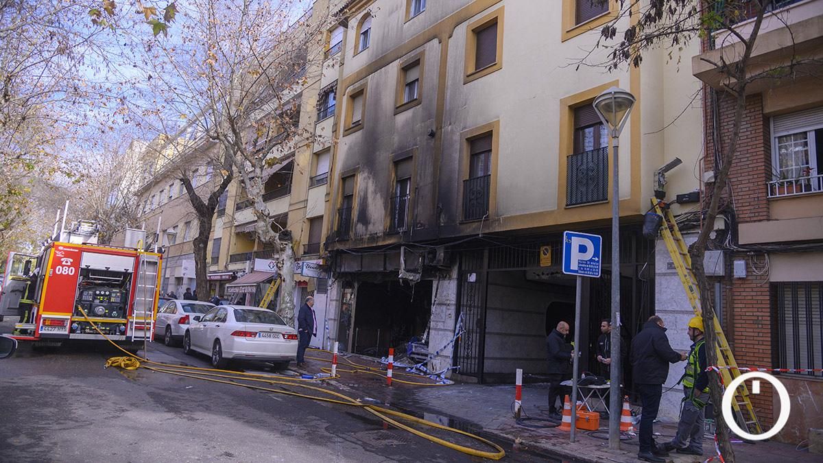 Incendio en Cruz de Juárez