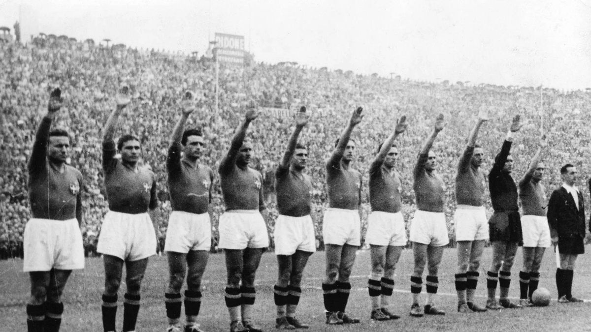 Italia ganó las Copas del Mundo de 1934 y 1938 bajo el ala de Benito Mussolini.