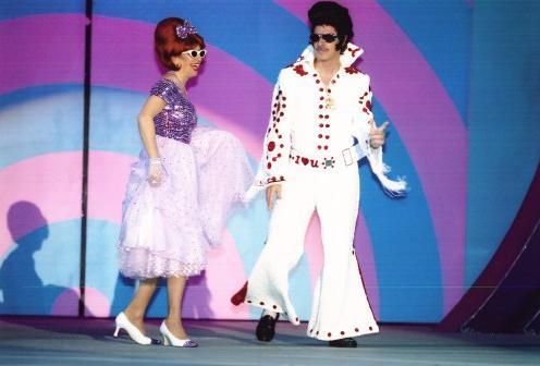 José Manuel Soria disfrazado de Elvis en unos Carnavales de Las Palmas de Gran Canaria