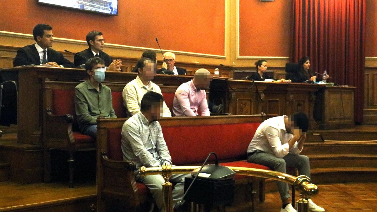 Penas mínimas de hasta ocho años de cárcel para cinco hombres que violaron en grupo a tres mujeres en Castelldefels