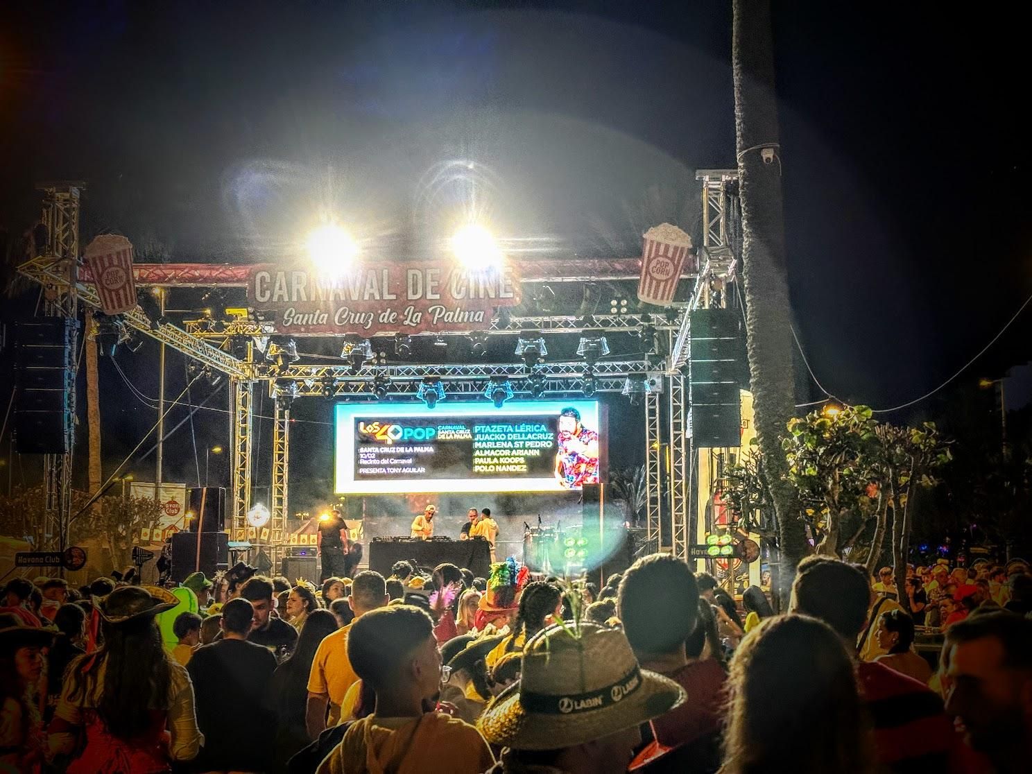 Santa Cruz de La Palma vibra el I Festival LOS40 POP.