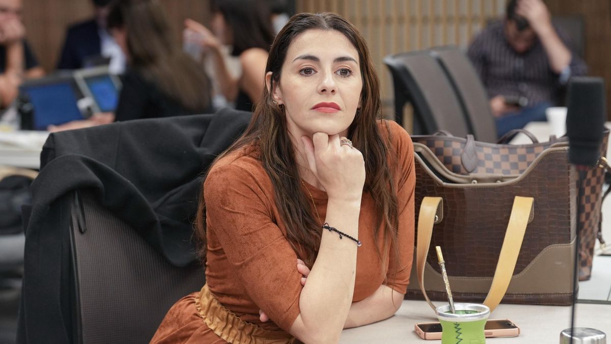 Marcela Pagano en el plenario de comisiones