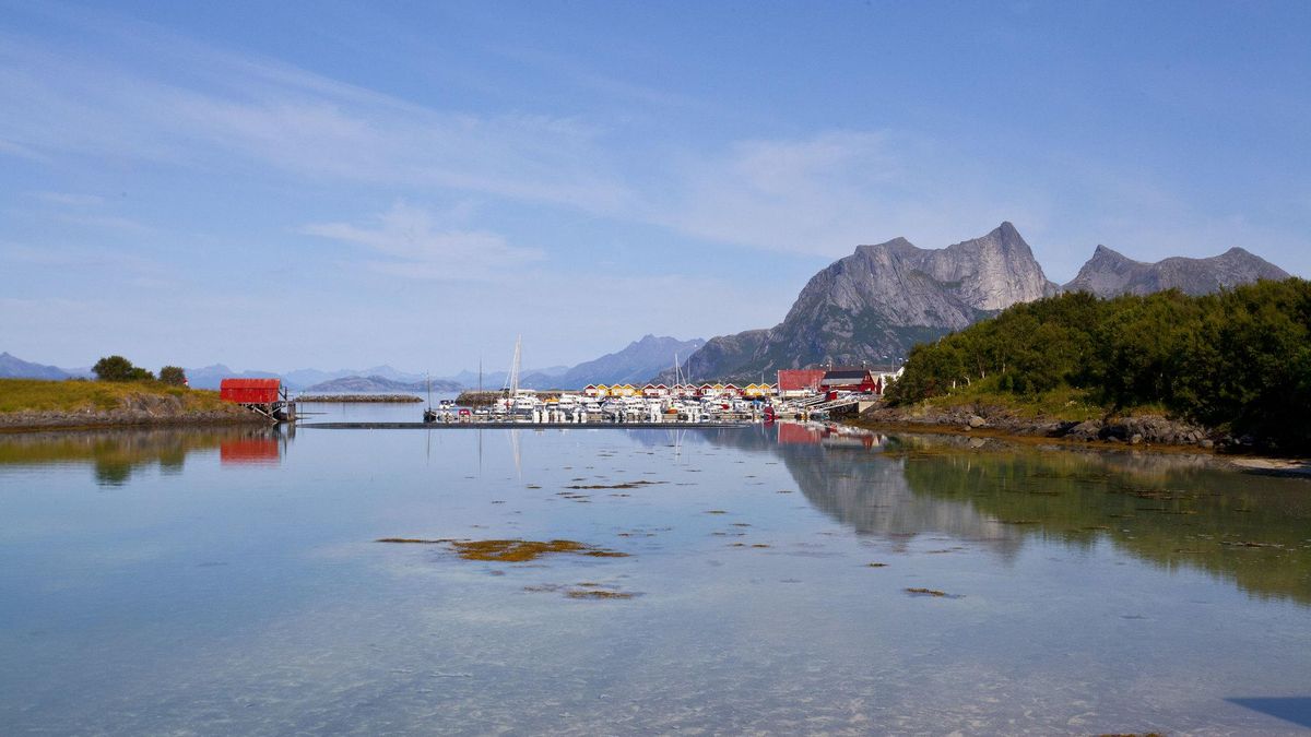 La posta de pescadores de Kjerringøy.