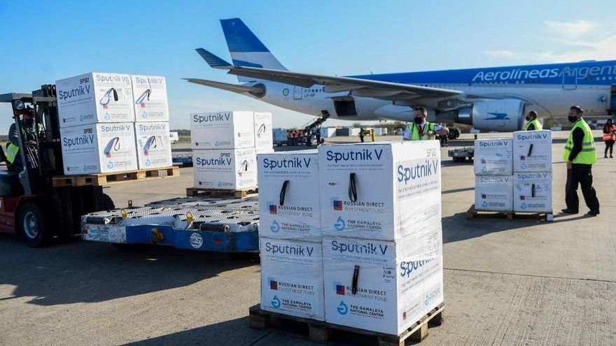 El nuevo vuelo traerá dosis 1 y 2 de la Sputnik V
