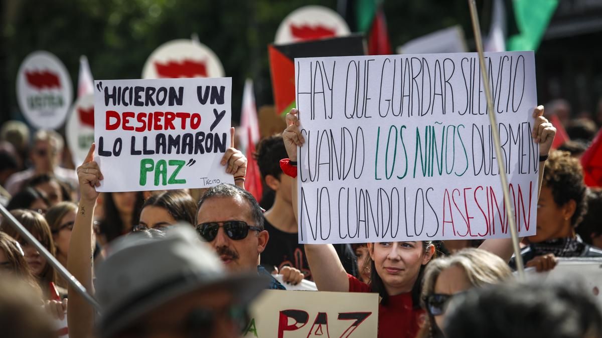 Huelga estudiantil por Gaza