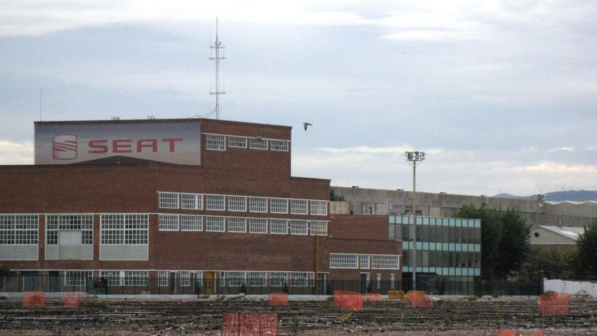 La planta de Seat en la Zona Franca