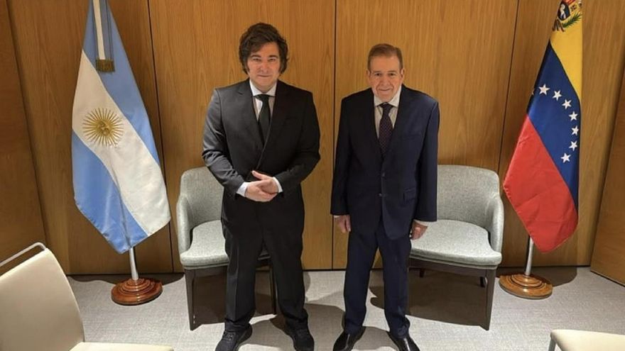 Milei recibe en Madrid a Edmundo González y a un asilado en la embajada argentina en Caracas