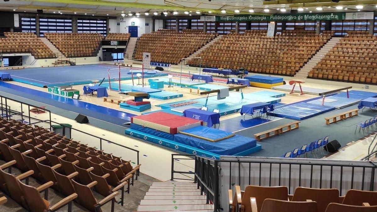 El torneo internacional de gimnasia artística femenina Txapelgym reúne a 700 gimnastas en Vitoria
