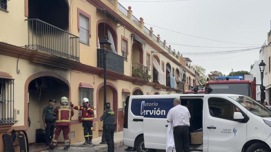 Mueren cuatro miembros de una misma familia en el incendio de su casa en la localidad sevillana de Guillena