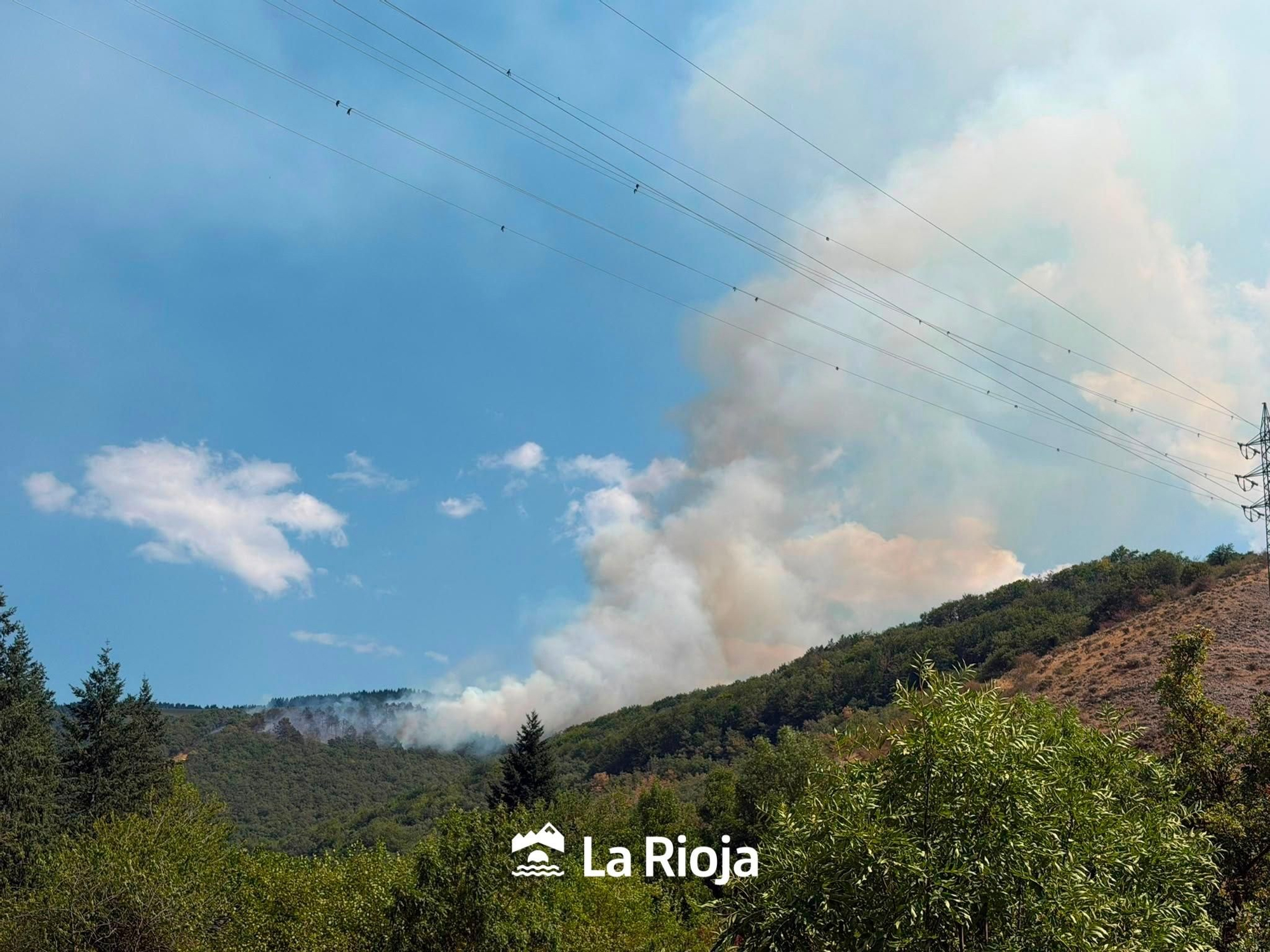 Incendio en Ojacastro