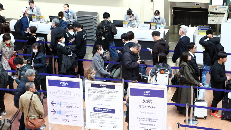 La aerolínea nipona ANA cancela 95 vuelos para la actualización de 'software' de los A320