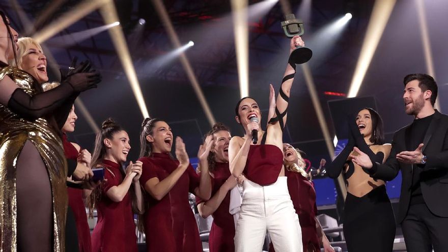 Blanca Paloma en la final del Benidorm Fest 2023