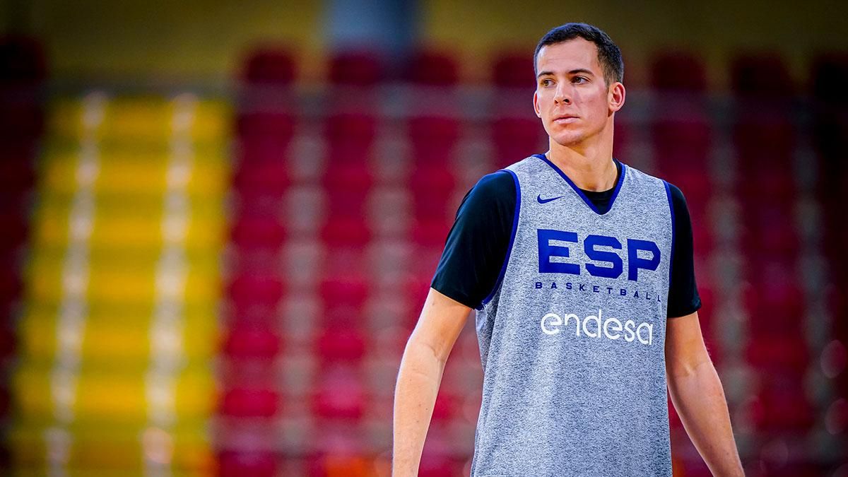 Entrenamiento de la selección española de baloncesto abierto a escolares cordobeses
