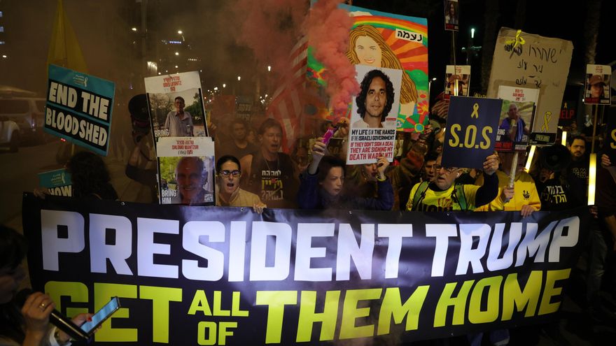 Familias de rehenes israelíes piden extender la tregua con Irán a la Franja de Gaza