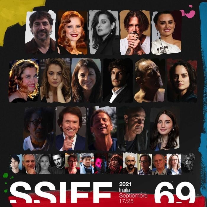 Cartel promocional de la 69 edición del Festival de San Sebastián